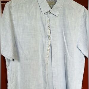 Ted Baker Light Blue Casual Button Down Shirt
